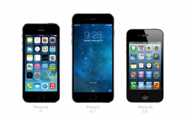 Το νέο iPhone με οθόνη 4,7 ιντσών, σε σύγκριση με τα προηγούμενα μοντέλα