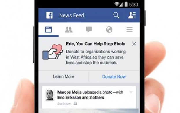 To Facebook στη μάχη κατά του Ebola